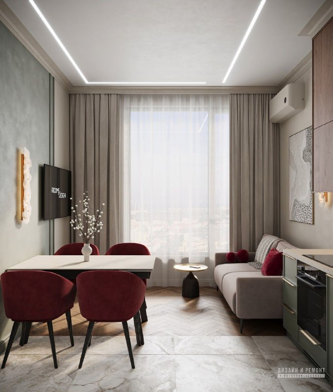 Квартира 37,7 м Дизайн - студия iRooms Design м Дизайн и ремонт 1 - изображение 4 - дизайн, квартира, студия