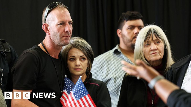 White South Africans arrive in US under Trump refugee plan
