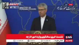️🇮🇷🇺🇸 דובר משרד החוץ האיראני, Esmail Baghaei, אמר כי לא ניתן ליישם הסכם באופן חד צדדי, וכי טהראן הפסיקה…