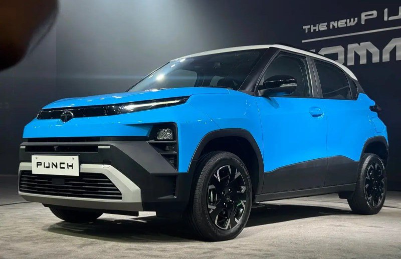 В Индии представлен обновлённый кроссовер Tata Pun...