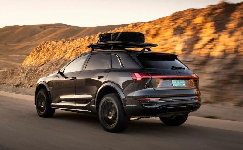 Audi подготовила кроссовер Q8 e-Tron к бездорожью 6