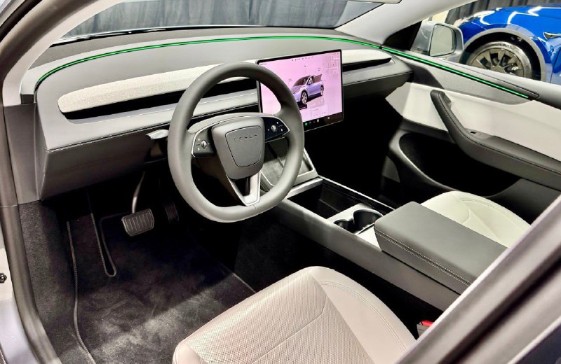В Китае началось производство обновленной Tesla Model Y 3