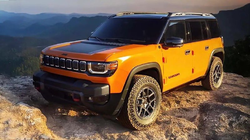 Первые фото серийного электровнедорожника Jeep Recon 4xe