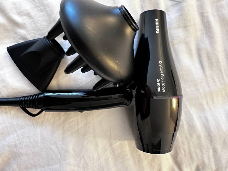 Фен Philips DryCare Pro 2200W 2x IONIC. В хорошем состоянии, быв в применении несколько раз. — фото 1