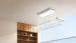 Xiaomi выпустила умную потолочную сушилку для бельяВсю конструкцию можно легко спрятать в корпус, тогда будет видна лишь осветительная панель. Настраивается и яркость подсветки, и высота сушилки, вплоть до 1,3 метров. Выдержать устройство может до 35 кг од