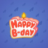 B-Day Candle #78