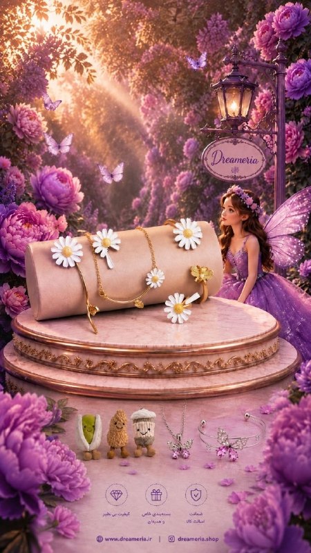 کاف: 🧚🏻♀️دریمریا؛ سرزمین رویایی اکسسوری و بدلیجات 🛍️ امکان ثبت مدلهای ترند و جدید با بهترین قیمت🔐 دارای نماد تجارت الکترونی