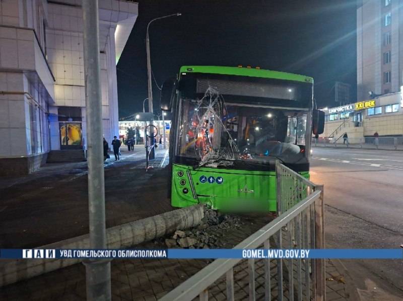 הייתה תאונה בתחבורה ציבורית בגומל, לא היו נפגעים.