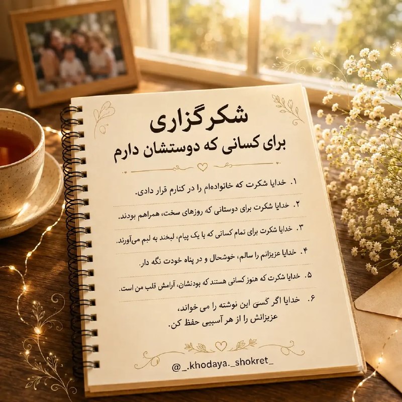 𖣘𖣘 سماع 𖣘𖣘: خدایا شکرت 🍃🌹