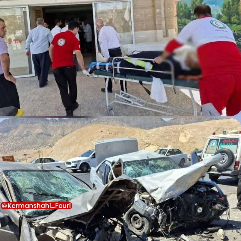کرمانشاه فوری: تصادف دو خودروی پژو ۴۰۵ در محور دالاهو به سرپل ذهاب ۷ مصدوم بر جای گذاشت🔹در محور دالاهو به سرپلذهاب، دو دستگاه خودرو پژ