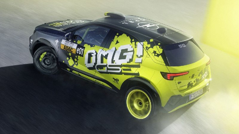 Opel построил электрический кроссовер для ралли 2
