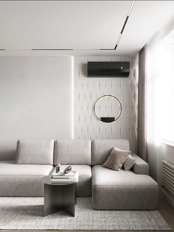 Интерьер квартиры 70 кв.м для проживания мужчины в Краснодаре Смотрите, какой базовый, но очень стильный интерьер у нас получился Кухня-гостиная - ... - изображение 1 - интерьер, квартиры, кухня