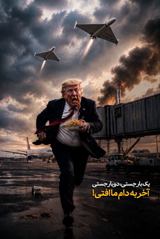 متنا سمنان: #پوستر | یک بار جستی!#آمریکا_شکست_خورد🌐 مرکز متنا سازمان فضای مجازی بسیج استان سمنان🇮🇷 @matnasemnan🇮🇷 @matnamedia