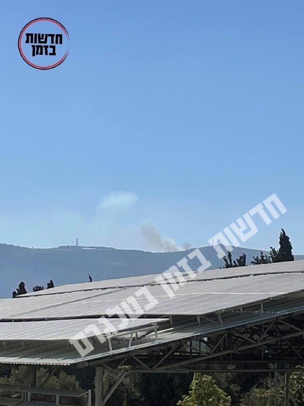 —️🇮🇱/🇮🇷 חדש: צילומים נוספים מההשפעה האפשרית בצפון ישראל