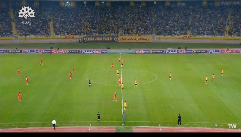 تیراختور/Tiracturclub: 🔺سپاهان 0⃣ 🆚 تیراختور 0⃣🔺 هفته دوم لیگ برتر🔺گزارش زنده ⏰ دقیقه۲۰🆔 @Tiraxtur