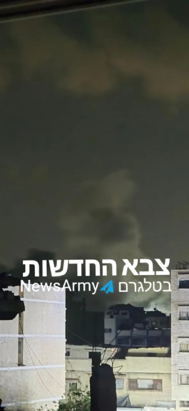 After the straw in the roof, an attack in Shejaia in the north of the Gaza Strip