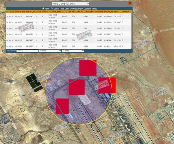 NASA's stamp of approval on the explosion of a fuel storage tank in Riyadh