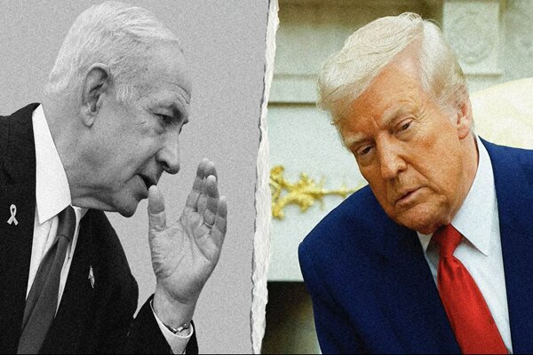 خبرگزاری میزان: معاریو: ترامپ حلقه فشار بر نتانیاهو را تنگ‌تر می‌کند🔸رسانه عبری معاریو در گزارشی مدعی شد که رئیس‌جمهور آمریکا به دنبال ا