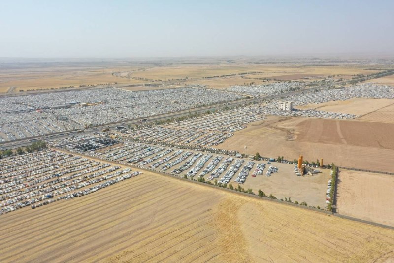 🔴 תמונות אוויר מחניון גבול מהראן