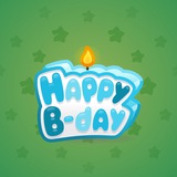 B-Day Candle #198