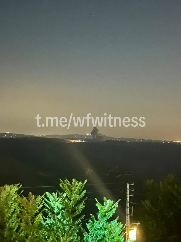️🇱🇧🇮🇱 תקיפה אווירית ישראלית פקדה את העיירה אל-קוסייר שבדרום לבנון.