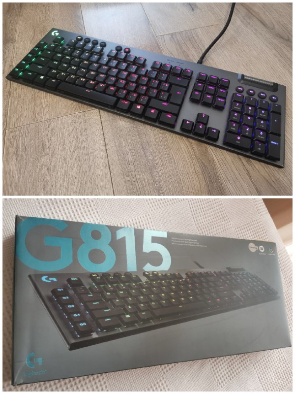Продам Logitech G815 GL Tactile (brown) — фото 1