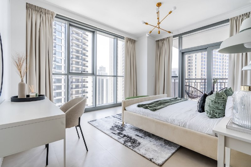 Современный интерьер с зелеными акцентами Дизайн Muskaan Noronha - изображение 6 - современный, интерьер, зелеными