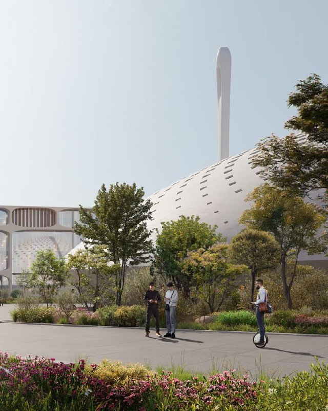 Desert Living Reimagined Zaha Hadid Architects Unveils Khalid Bin Sultan City Located close to , another pioneering project, the masterplan for the... - изображение 3 - city, desert, zaha