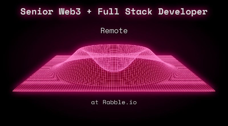 Senior Web3 + Full Stack Developer Remote at Rabble.io