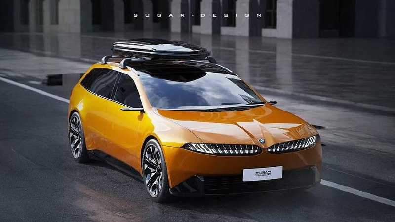 BMW готовит электроверсию универсала i3 в стиле Neue Klasse 3