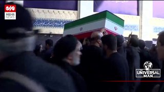 💢 רגעים של גופת המנהיג ההרוג ביציאה מהמסגד לאחר התפילה