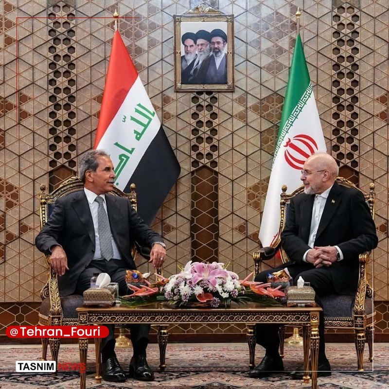 تهران فوری 🏙: قالیباف: نقش ایران و عراق در ایجاد نظم منطقه ای تعیین کننده استمحمدباقر قالیباف در دیدار رئیس شورای عالی قضایی جمهوری عر
