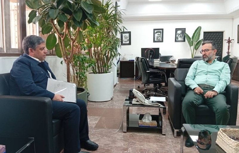 سلام استان | اردبیل: رایزنی استاندار اردبیل با معاون وزیر کشور برای تقویت رفاه کارکنان🔘 استاندار اردبیل ضمن تشریح مهم‌ترین اقدامات و دستاورده