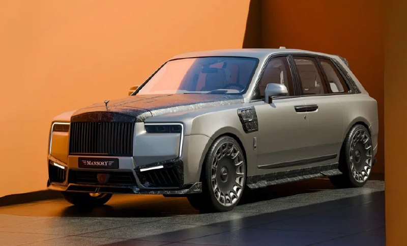 Mansory показал сдержанный тюнинг Rolls-Royce Cullinan