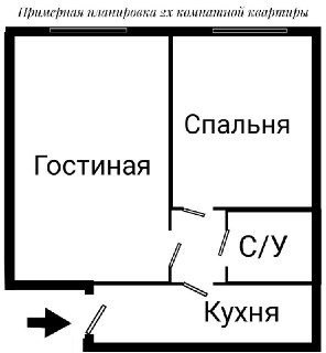 Срочно!!! Продается 1/2 комнатная квартира