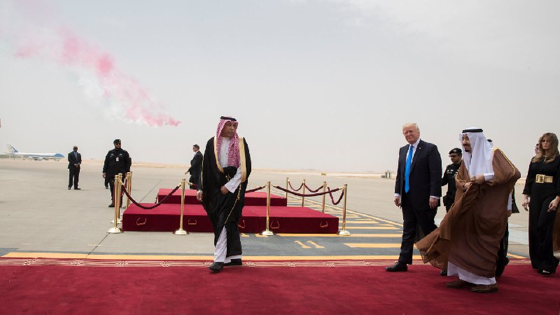Trump Wants Saudi Arabia to Invest Its Money in the U.S. All of It.
