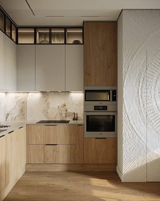 Спокойный природный интерьер кухни-гостиной с этническими нотками Автор проекта студия Атмосфера . - изображение 10 - спокойный, природный, интерьер