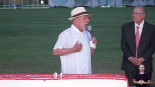 נשיא ברזיל לולה: רק עכשיו אני מגלה שהיריב שלי עזב את הארץ. הפסדתי פעמיים בבחירות לפרננדו הנריקה קרדוסו, ונש…