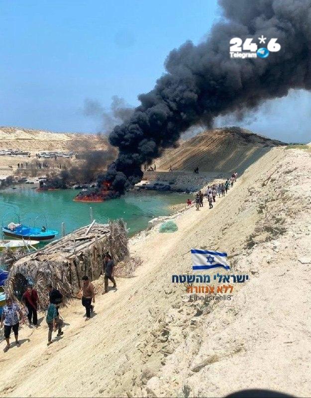 🇮🇱 הספינות שהותקפו בעסלויה.