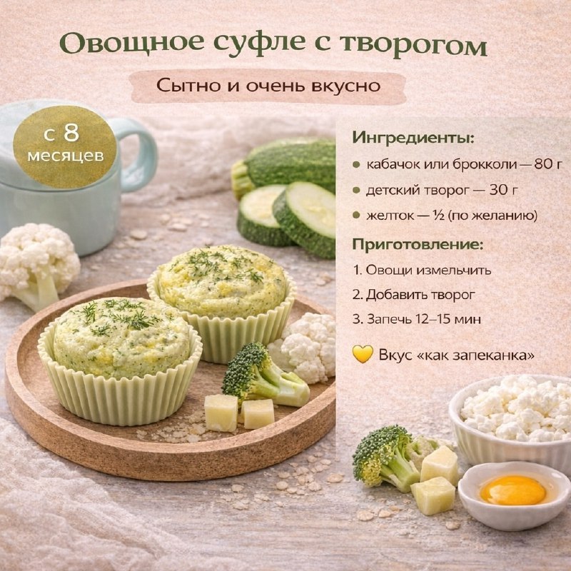 Как заставить детей есть овощи: суфле, которые просят добавку