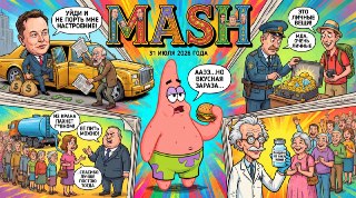 Пятница, последний день июля, господа! В честь этого катим вечерний Mash-дайджест главных новостей, завершающих 31 июля. Пожалуйста:— 90% польских наёмников ВСУ, которые выжили после боёв в Курской области и под Константиновкой, отказались воевать за Украи