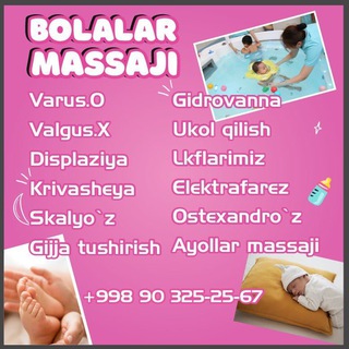 Bolalar massaji.