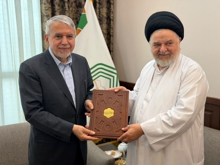 🇮🇷پایگاه اطلاعرسانی دولت ـ پاد: 🔺دیدار وزیر میراثفرهنگی با آیتالله شهرستانی🔺تاکید بر توسعه گردشگری و تقویت زیرساختهای فرهنگی قم🔹سیدرضا صالحیامیری ام
