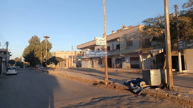 עוצר בעקבות התגרות תקריות חמושים בין כנופיות אל-ג'ולאני וחמושים חמושים באל-סנמיין באזור הכפרי של דרעא