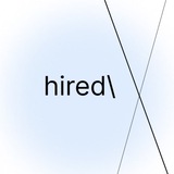 Логотип hired