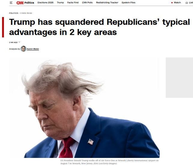 🔺CNN: עם המלחמה נגד איראן, טראמפ הרס את העליונות המסורתית של הרפובליקנים בביטחון לאומי