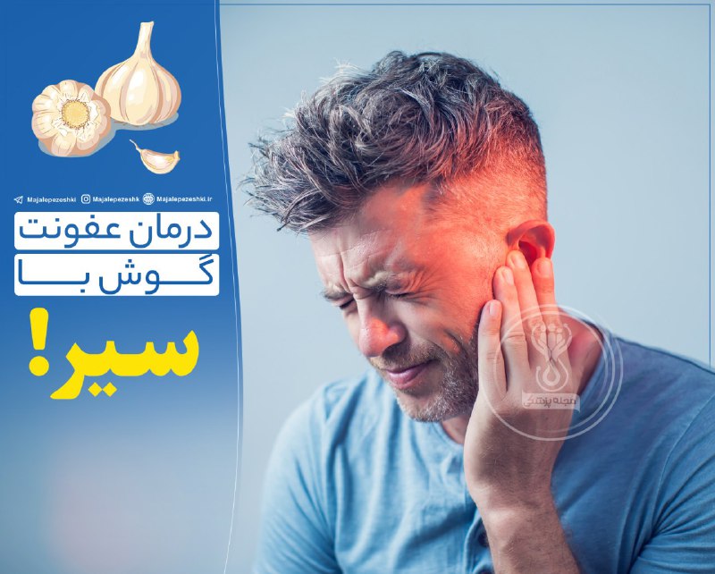🌺میگون در گذر زمان🌺: درمان عفونت گوش با سیر !👌🏻▫️یک حبه سیر پوست شده تمیز را در سوراخ گوشتان قرارش دهید؛ با اینکه درد و التهاب در عرض چند دقی