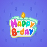 B-Day Candle #121