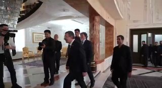 סגן נשיא טורקיה הגיע לטהרן ונפגש עם נשיא הרפובליקה.