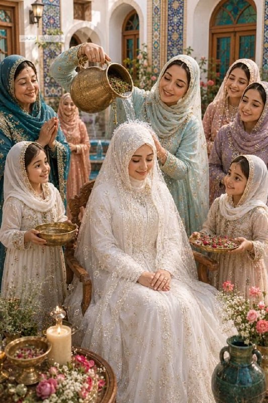 کانال کاکوها(شیرازی ها): ⚫آب چله زنی🔹یکی دیگر از آیین‌های سنتی و جالب شیرازی‌ها، آب چله زنی است.🔹 در این مراسم، آب در یک شیردان با اضافه‌کردن اسپ